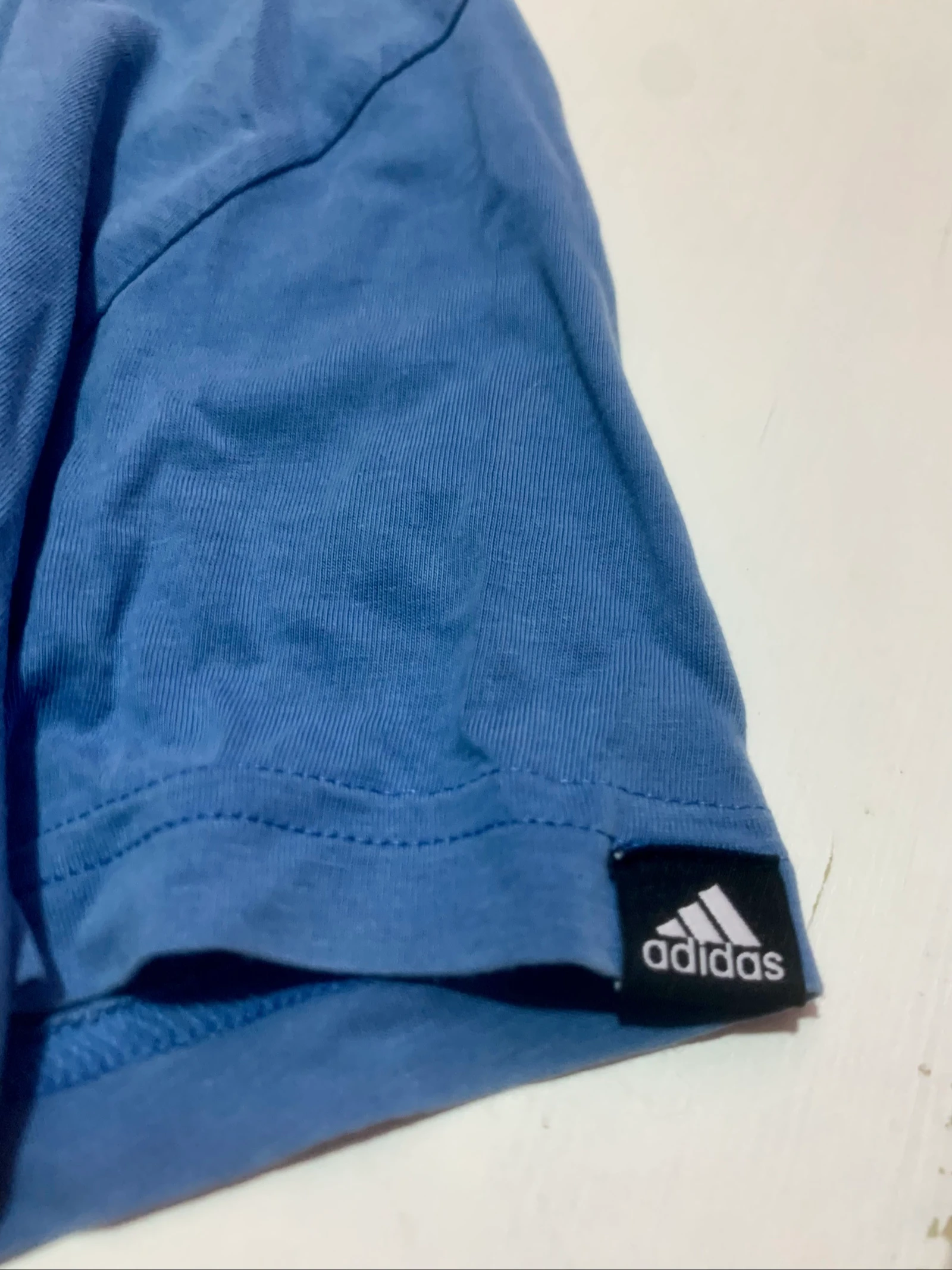 Adidas Original Blauwe T-shirt Maat S – photo 2